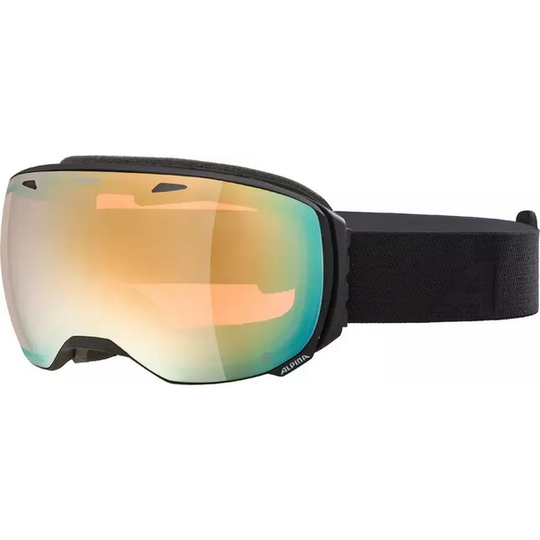 ALPINA Lyžiarske okuliare BIG HORN Q black matt/mirror gold 59055610