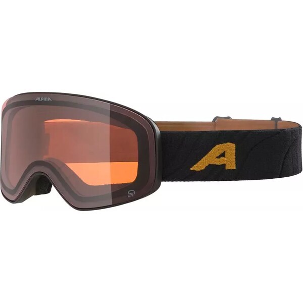 ALPINA Lyžiarske okuliare LADIS Q čierno-zlaté matné 59055673