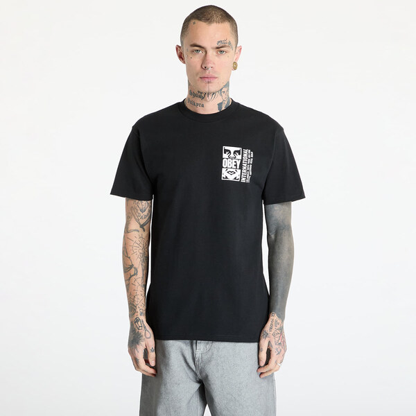 OBEY Clothing Tričko OBEY Icon Split T-Shirt Black XL 61766388