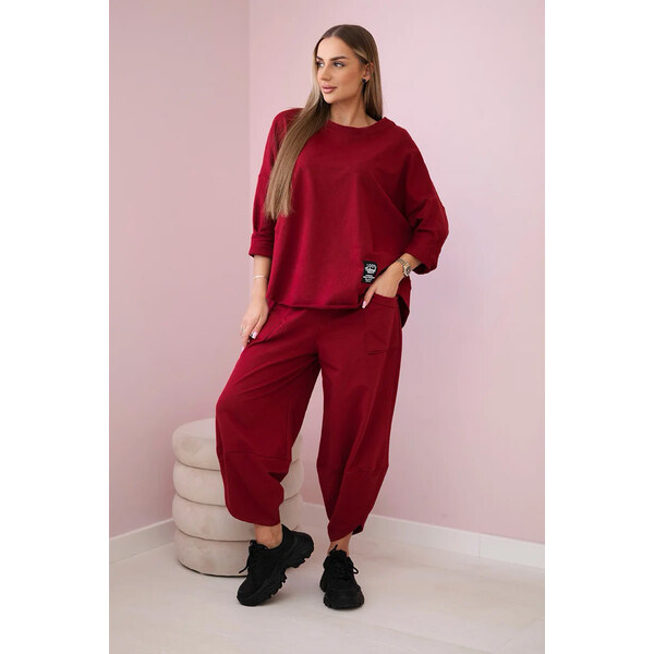 Fashionweek Talianska pohodlná tepláková súprava K6171G 53406009