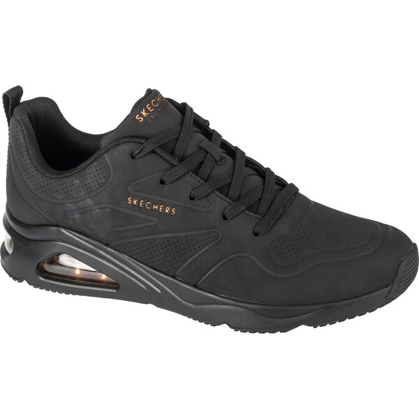 Čierne dámske tenisky Skechers Tres-Air Uno - Ah-Mazing 177390-BBK 61779977