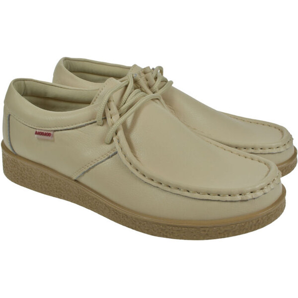 JOHN-C Dámske kožené béžové topánky LARISA3 61787590