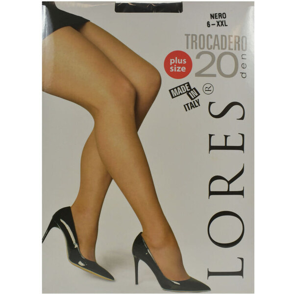 Dámske čierne silónky LORES 20DEN 61787594