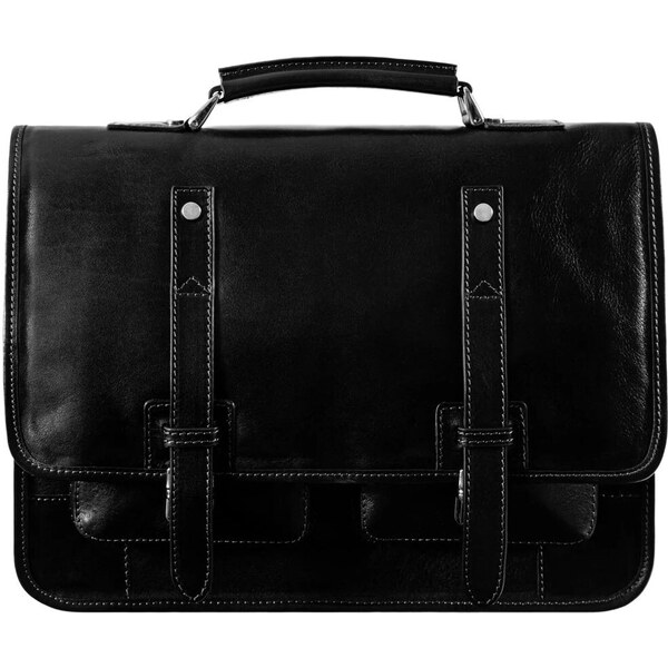 Glara Kožená talianska business taška 61791810