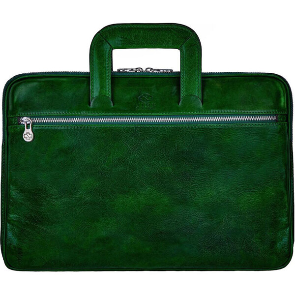 Glara Kožená business taška na notebook 61791812