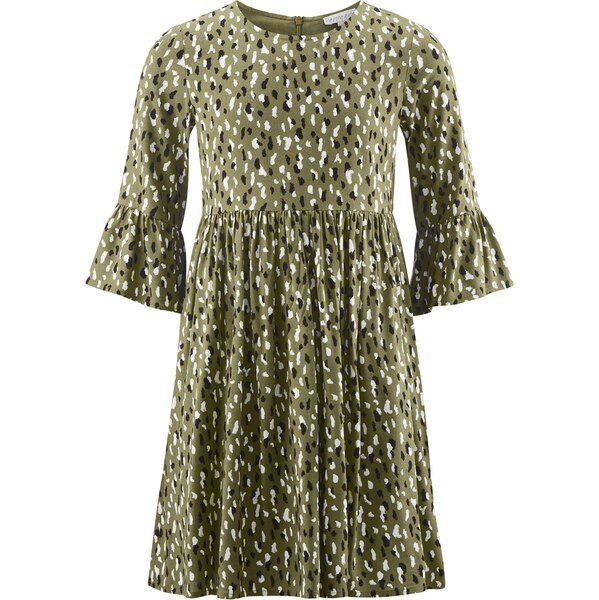 happy girls Šaty olivová / čierna / biela 61945633
