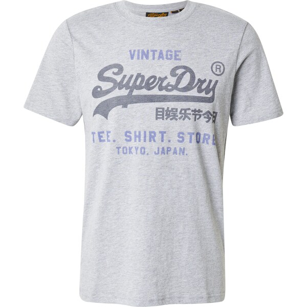 Superdry Tričko Heritage modrá / sivá / antracitová 61946963