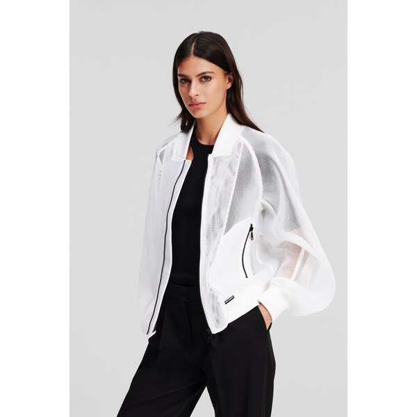 BUNDA KARL LAGERFELD MESH BOMBER 52624592
