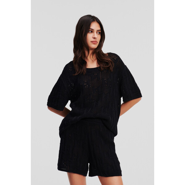 SVETER KARL LAGERFELD MONOGRAM KNIT T-SHIRT 52624607