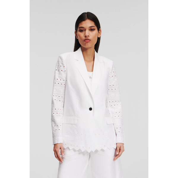 SAKO KARL LAGERFELD EMBROIDERY BLAZER 53046766