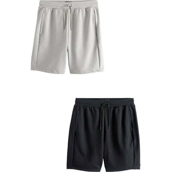 Next Nohavice svetlosivá / čierna 62111032