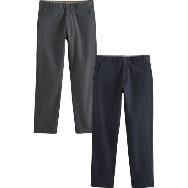 Next Chino nohavice modrá / sivá 62115260