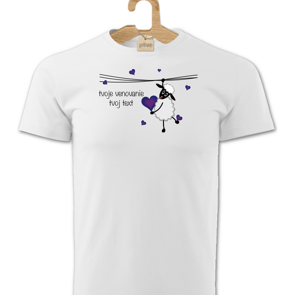 T-ričko Tričko pánske valentínske s vlastným textom 61804896