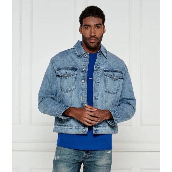 Hugo Blue Džínsová bunda Dex | Regular Fit 61806497