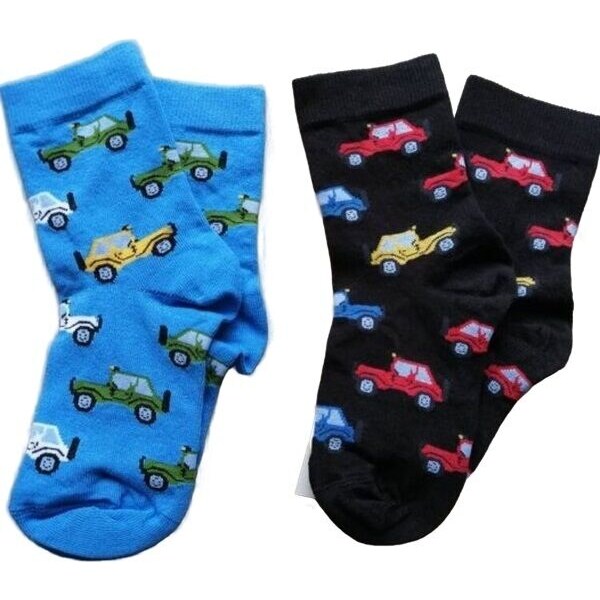 Wola Detské ponožky AUTA 2 páry 46457447