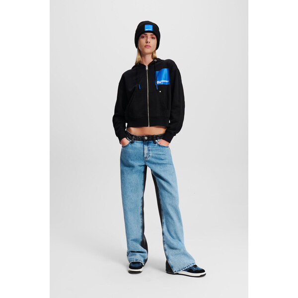 DŽÍNSY KARL LAGERFELD JEANS KLJ MR RELAXED BLOCK DENIM 60519429