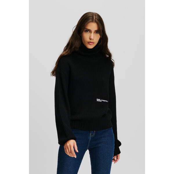 ROLÁK KARL LAGERFELD JEANS KLJ OVERSIZED ROLLNECK SWEATER 60519463