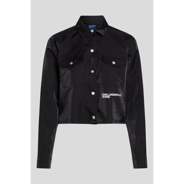 KOŠEĽA KARL LAGERFELD JEANS KLJ BOXY IRIDESCENT SHIRT 61594855