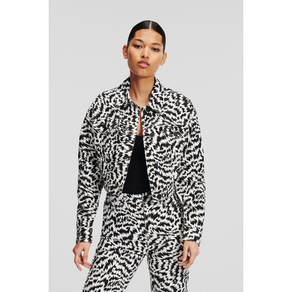 BUNDA KARL LAGERFELD AOP DENIM JACKET 49089625