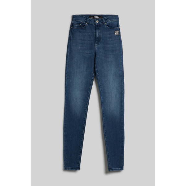 DŽÍNSY KARL LAGERFELD IKONIK SKINNY DENIM PANTS 49958645