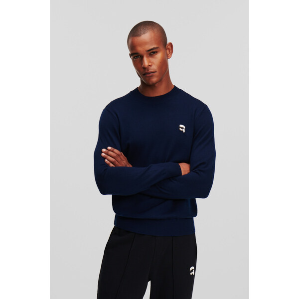 SVETER KARL LAGERFELD IKONIK 2.0 MERINO SWEATER 63372224