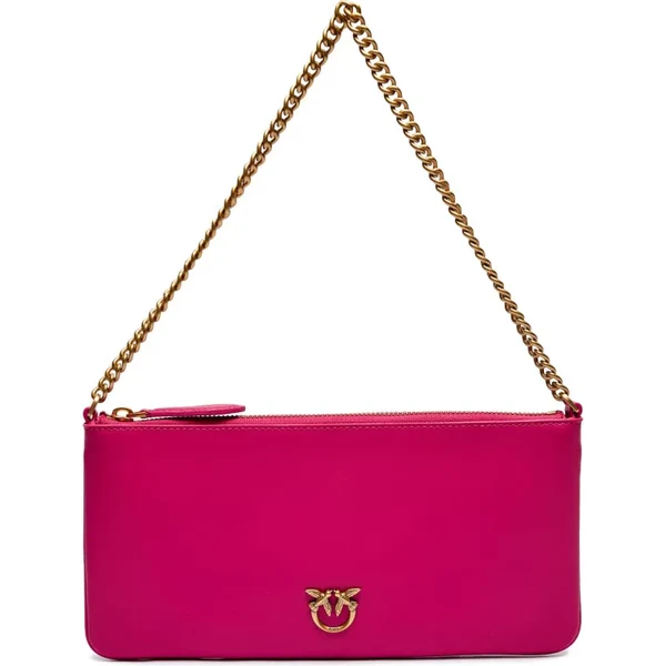 Pinko Kožená kabelka na rameno HORIZONTAL 61933661