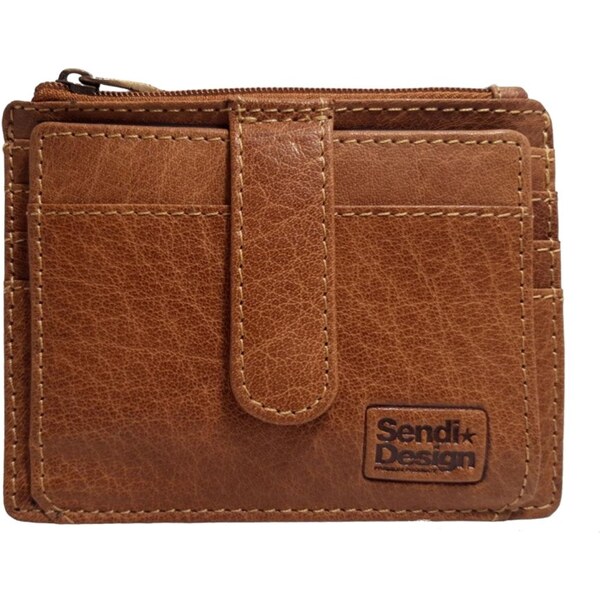 Sendi Design Pánska kožená peňaženka B-2731CC koňak 61815355