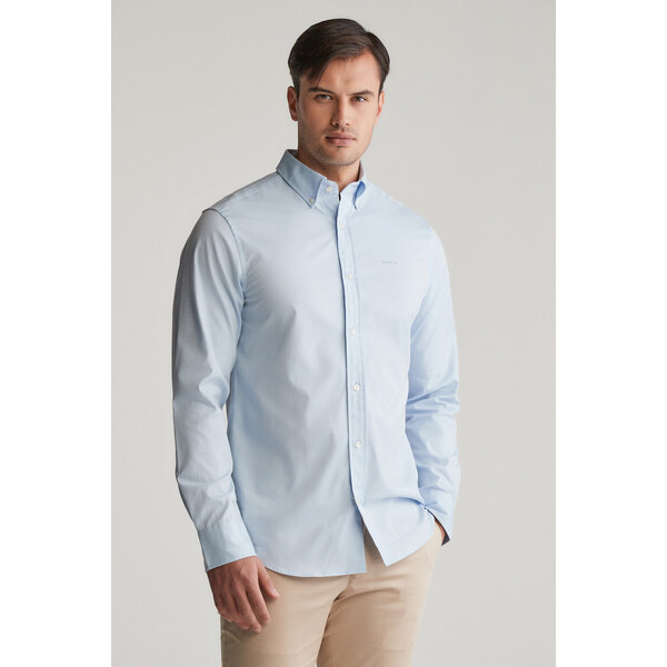 KOŠEĽA GANT REG PINPOINT OXFORD SHIRT LIGHT BLUE 49041240