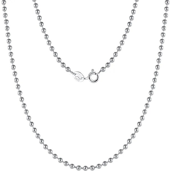 MAJYA Strieborná retiazka BRUCE 45 cm | šírka 2,5 mm 11432 64582521