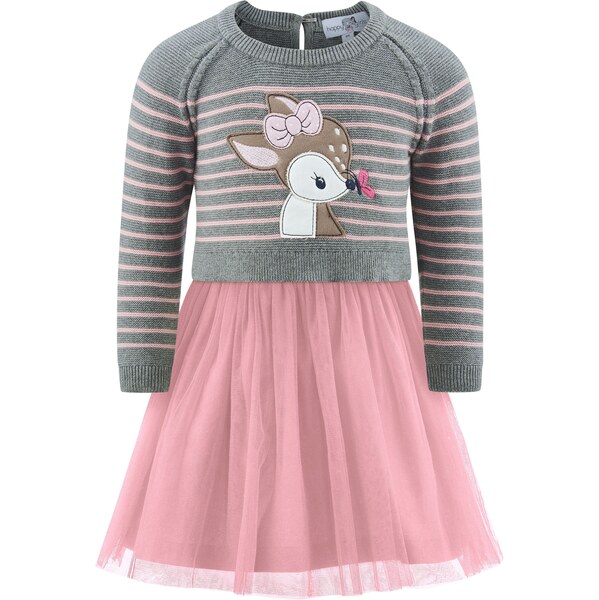 happy girls Set hnedá / sivá / ružová / biela 61944431