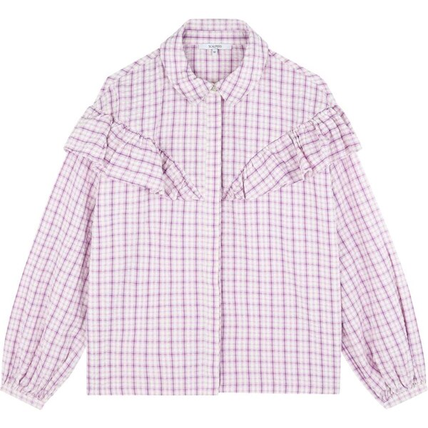 Scalpers Blúzka fialová / orgovánová / biela 62541471