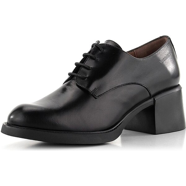 Wonders poltopánky na podpätku Negro G-6152 62752242