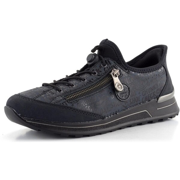 Rieker nazúvacie poltopánky tmavo modré N1455-14 62752222