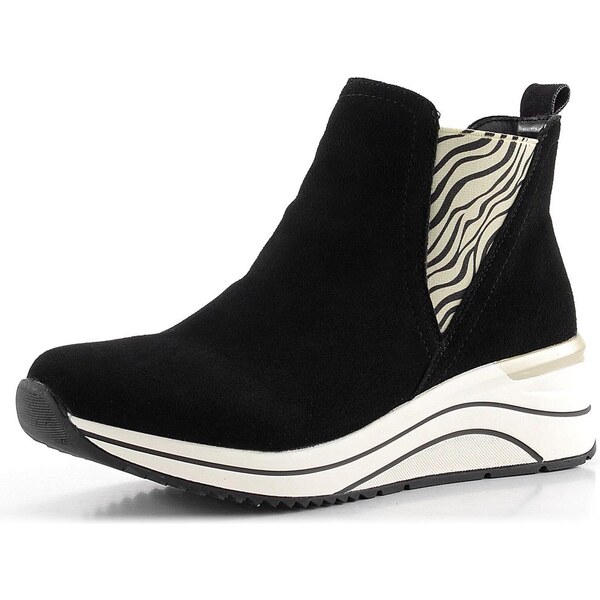 Remonte prozouvací kotník černý D0T75-03 62751998