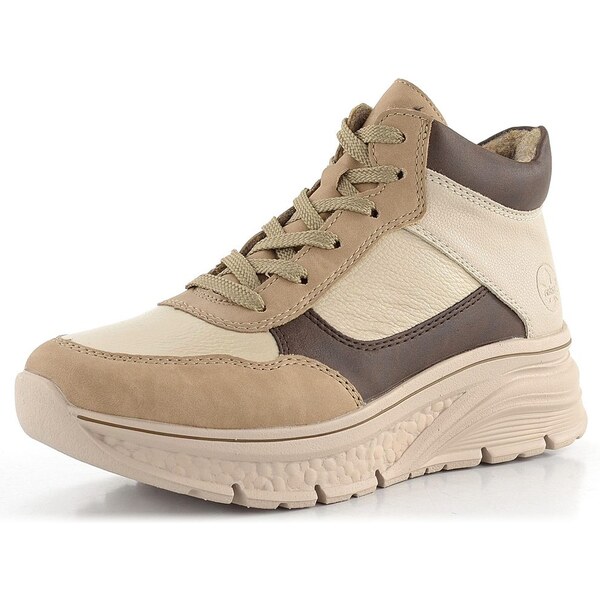 Rieker teniskový kotník béžovo-hnědý 48002-60 62752011