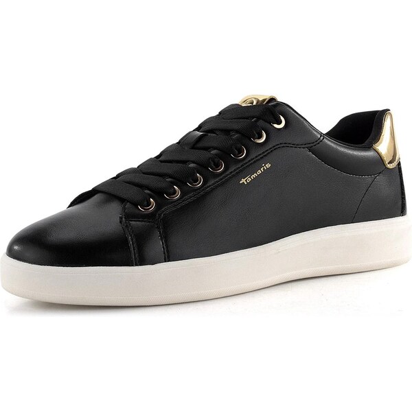 Tamaris dámske tenisky Black/Gold 1-23720-43 62752028