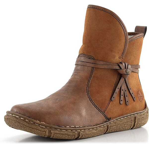 Rieker členková obuv so strapcom hnedá Z3772-22 62752332