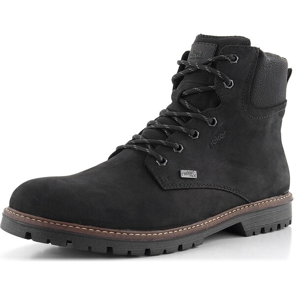 Rieker pánska vyteplená členková obuv s membránou čierna F3606-00 62752198