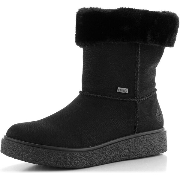 Rieker černý kotník s membránou Y0090-00 62752287