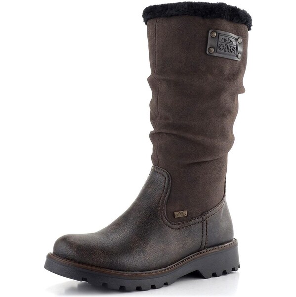 Rieker riasené poločižmy s membránou hnedé 73291-25 62752343