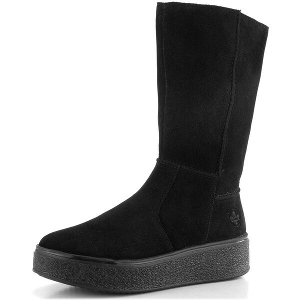 Rieker poločižmy na platforme čierne 78851-00 62752345