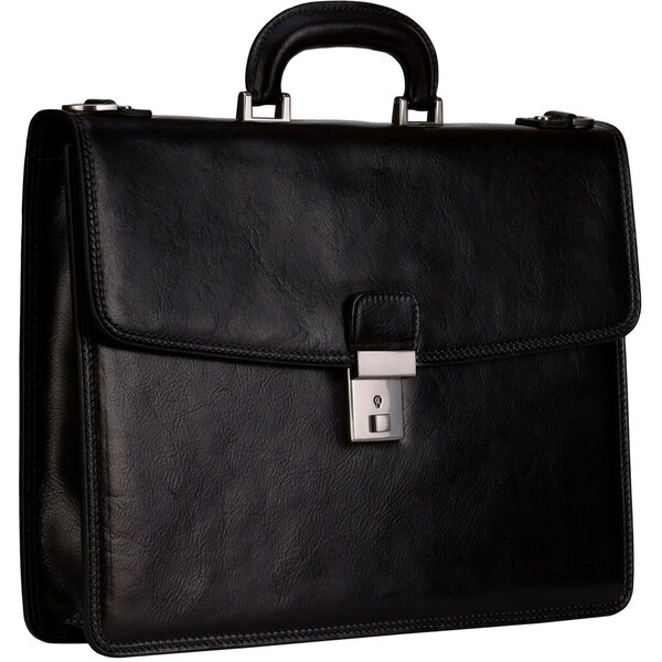 Glara Kožená business taška talianska 61284992