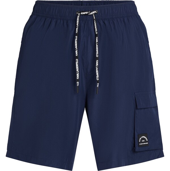 Karl Lagerfeld Surferské šortky RUE ST-GUILLAUME modrá / čierna / 61947417