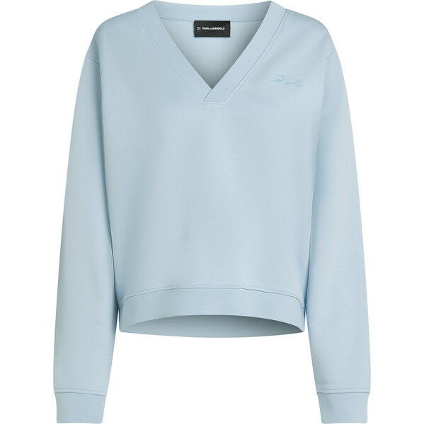 Karl Lagerfeld Mikina svetlomodrá 61947531