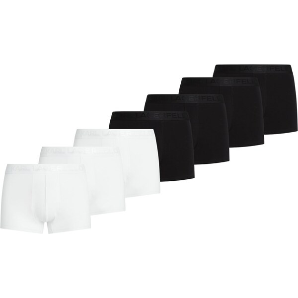Karl Lagerfeld Boxerky čierna / biela 61834070