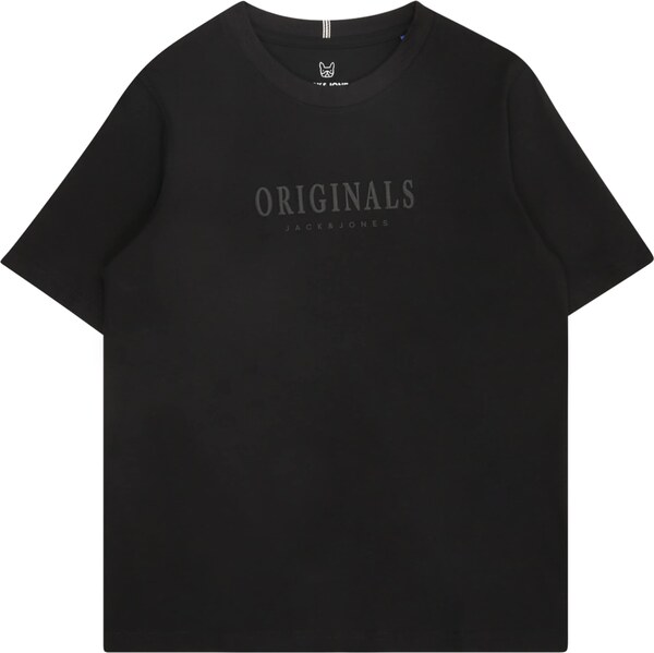 Jack & Jones Junior Tričko JORFrederiksberg sivá / čierna 61820398