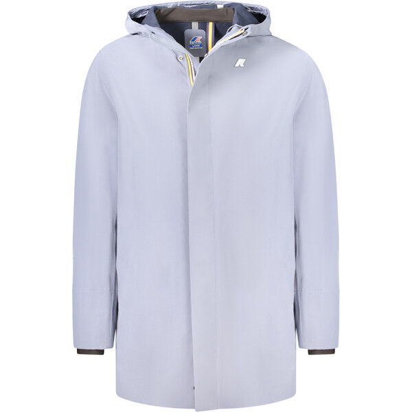 Pánsky sivý trenčkot K-Way 64711023