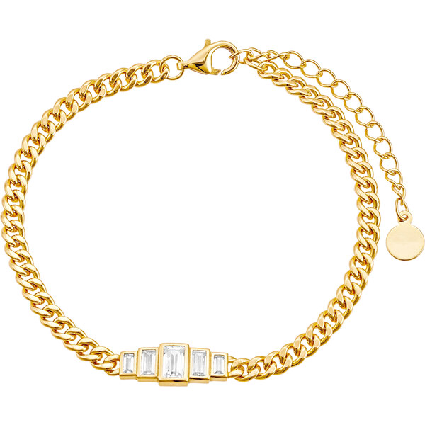 Olivie Strieborný náramok 16+4cm GOLD 9367 64818294