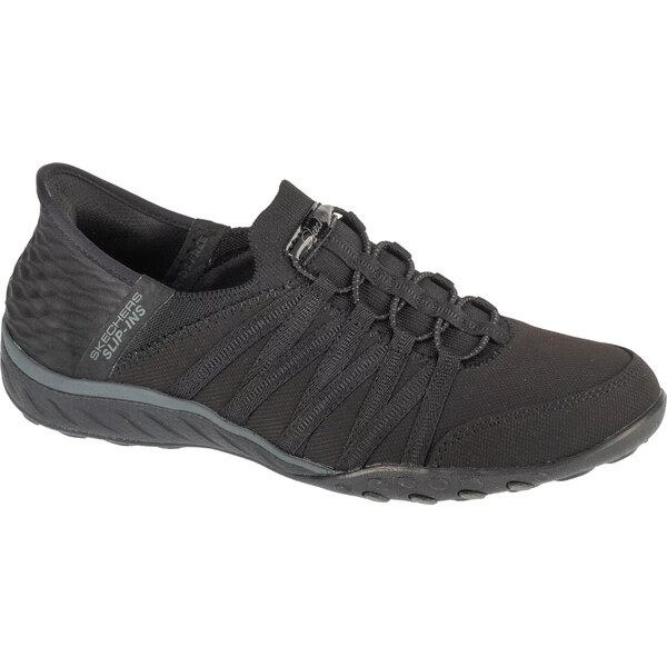 Čierne dámske tenisky Skechers Slip-ins: Breathe Easy - Roll With Me 61830826