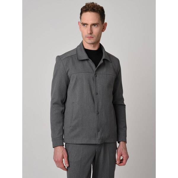 Antioch Prechodný kabát tmavosivá 61945537